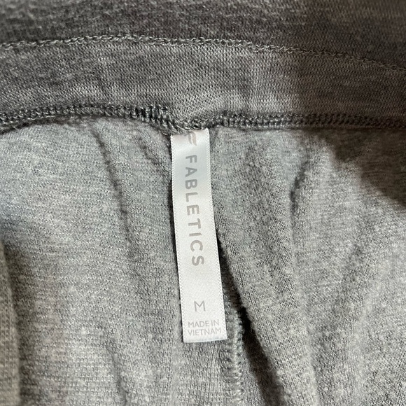 Fabletics Grey Wide Leg Heidi Loungpant with Drawstring - Picture 6 of 11
